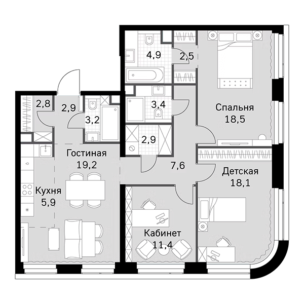 ЖК «Амбер Сити», Москва | Премиальный жилой квартал Amber City на Беговой, ГК ФСК